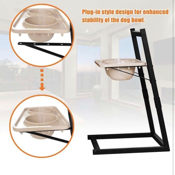 Mellart Elevated Dog Bowl - Picture 4 of 6